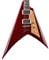 ESP LTD Kirk Hammett KH-V Electric Guitar with Case Red Sparkle Body View